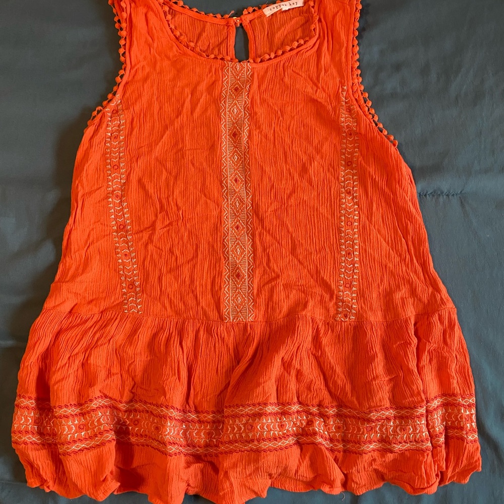 Peplum Tank